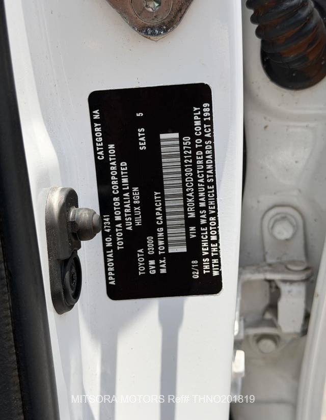 
								2018 TOYOTA HILUX full									
