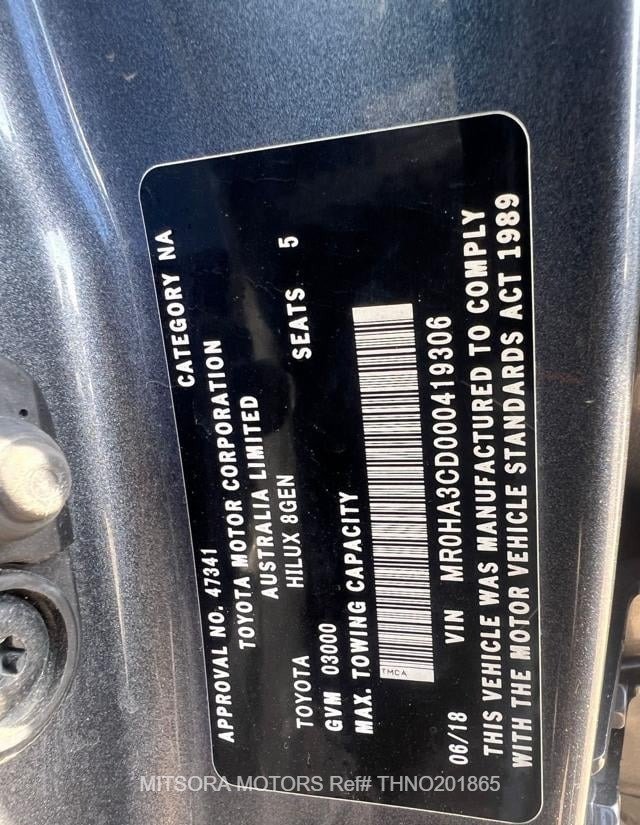 
								2018 TOYOTA HILUX full									