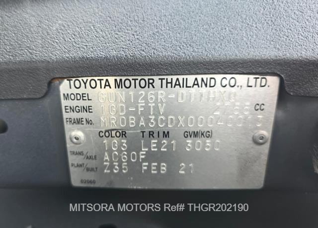 
								2021 TOYOTA HILUX ROGUE | FACE LIFTED | GR KIT full									